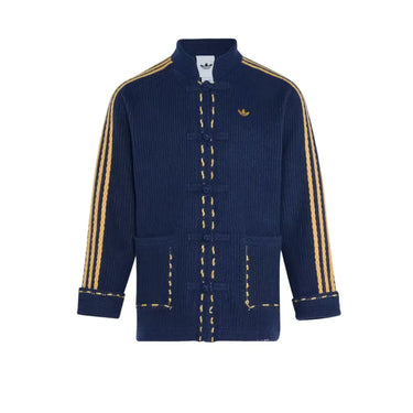 Adidas Originals Chinese New Year FW25 Knit Jacket Navy Blue | Next Step