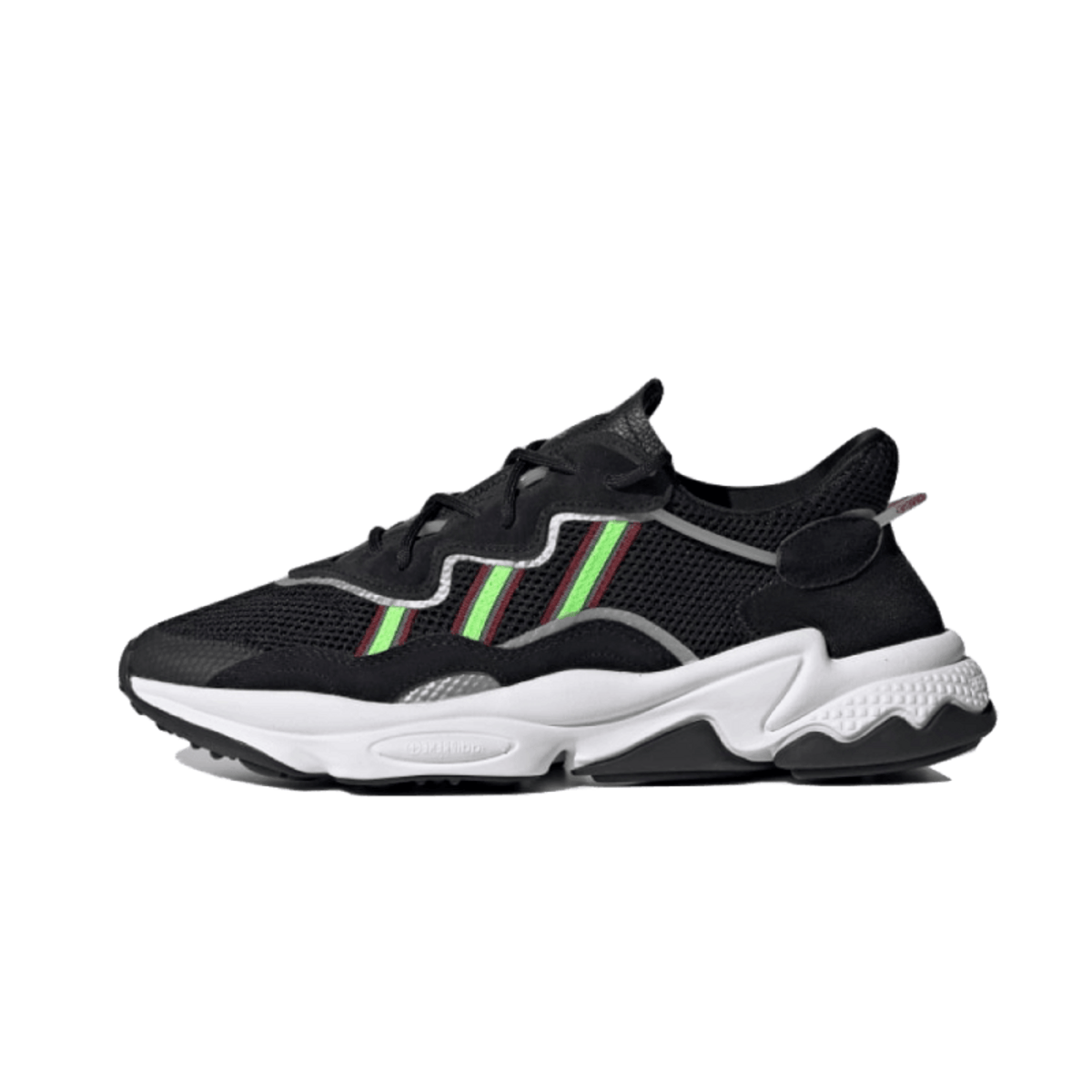 Adidas Ozweego Core Black Solar Green