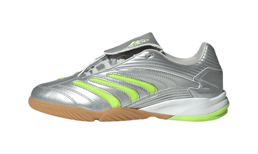 Adidas Predator Sala Silver Metallic Signal Green - JR1636 - View 1 | Next Step