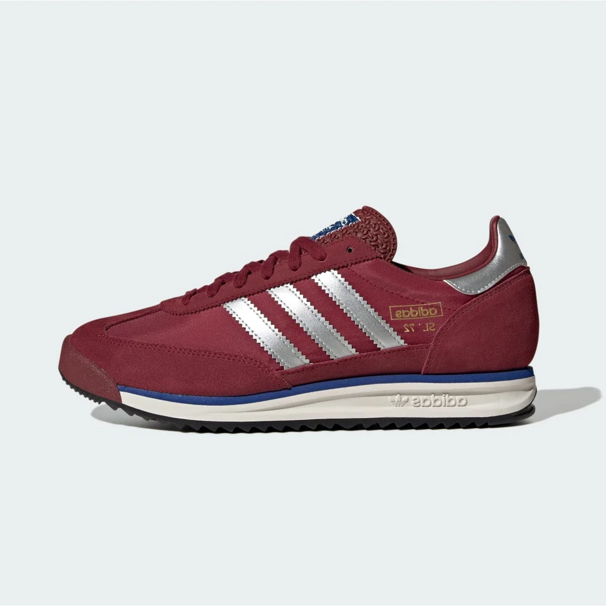 Adidas SL 72 RS Noble Maroon Silver Metallic