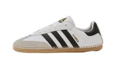 Adidas Samba Espadrille CLOT By Edison Chen White Black - KJ0274 - View 1 | Next Step
