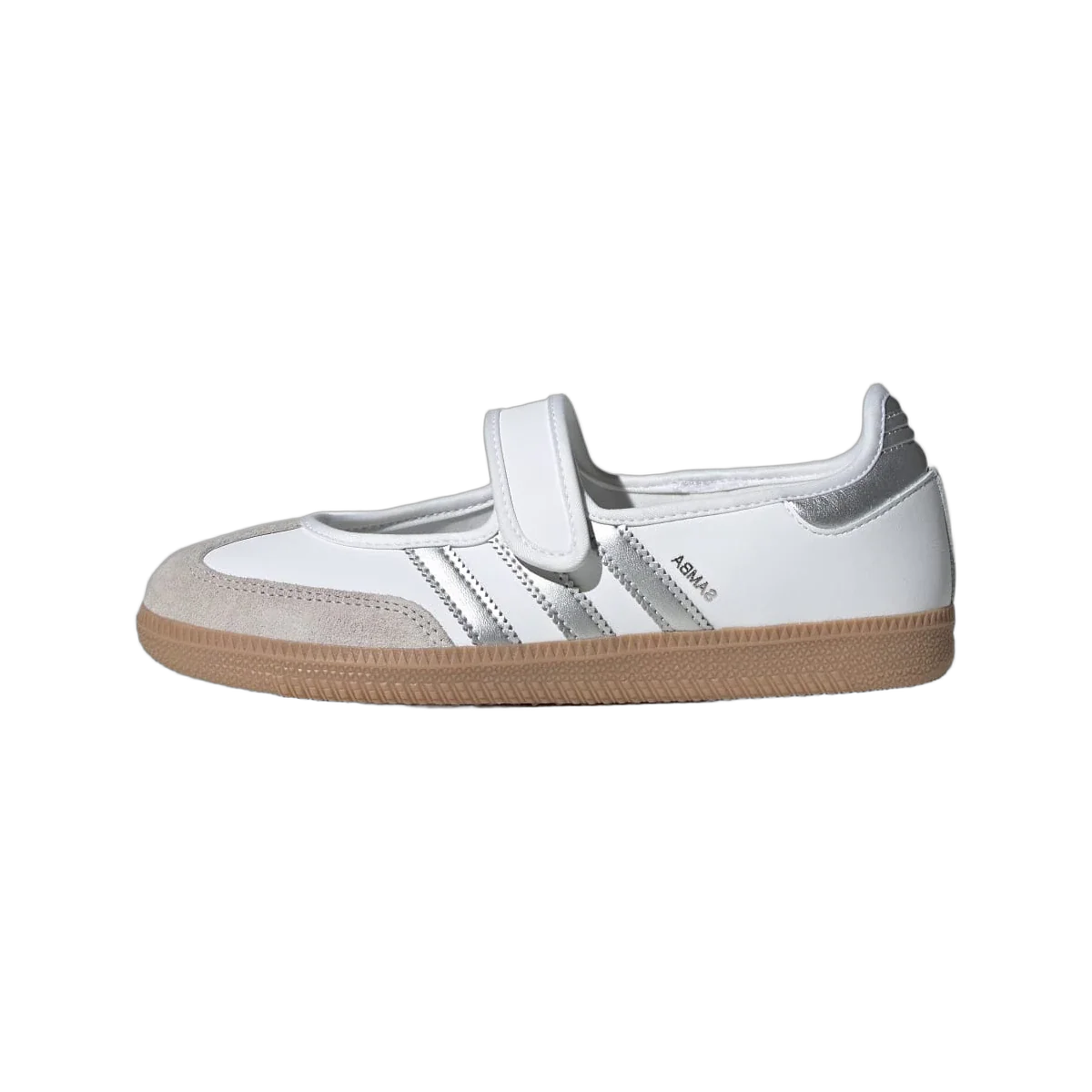 Adidas Samba Jane White Silver Metallic (Women's)