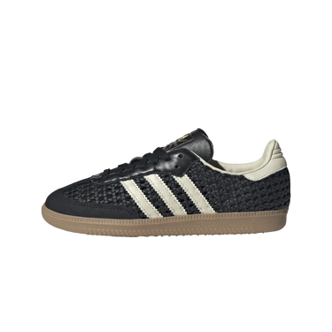 Adidas Samba OG Basketweave Black Cream White - HQ9282 - View 1 | Next Step