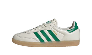 Adidas Samba OG Basketweave Tongue Off White Green - IH3983 - View 1 | Next Step