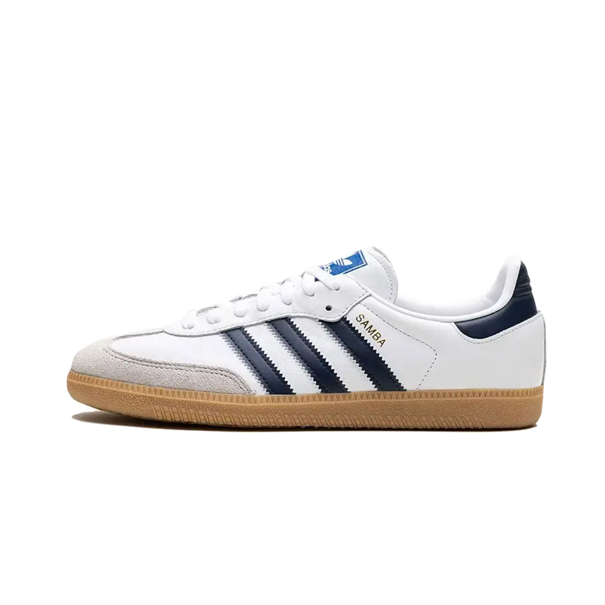 Adidas Samba OG Cloud White Collegiate Navy Gum