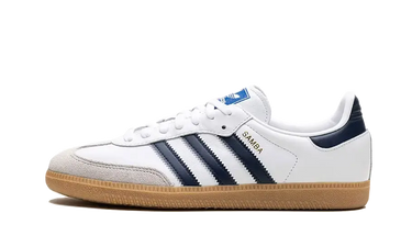 Adidas Samba OG Cloud White Collegiate Navy Gum - JI4464 - View 1 | Next Step