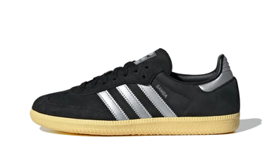 Adidas Samba OG Core Black Matte Silver - IE8128 - View 1 | Next Step
