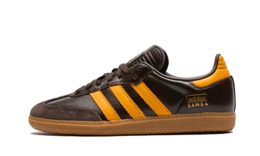 Adidas Samba OG Dark Brown Preloved Yellow - IG6174 - View 1 | Next Step