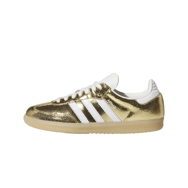 Adidas Samba OG Gold Metallic Cracked Leather - KI5719 - View 1 | Next Step