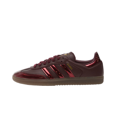 Adidas Samba OG Maroon Gold Metallic - KI4192 - View 1 | Next Step