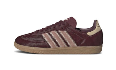 Adidas Samba OG Maroon Sand Strata Pony - JP5330 - View 1 | Next Step