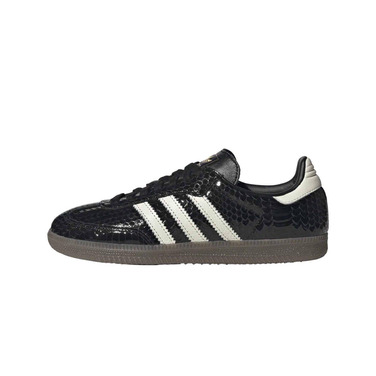 Adidas Samba OG Patent Snakeskin Black Off White (Women's)