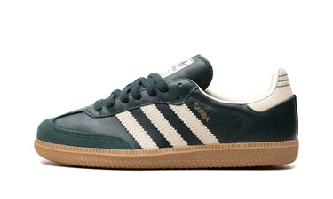 Adidas Samba OG Shadow Green Cream White Gold Metallic - ID1483 - View 1 | Next Step