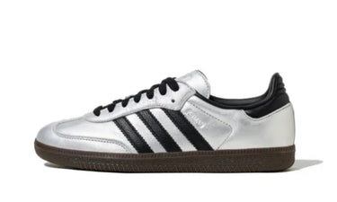 Adidas Samba OG Silver Black Gum - JI4218 - View 1 | Next Step