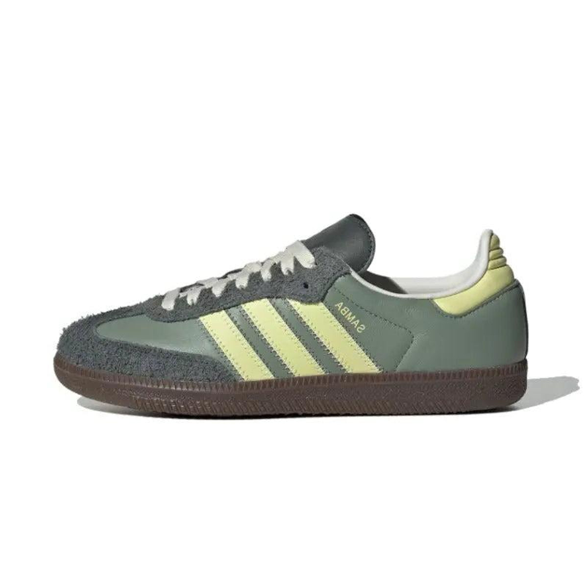 Adidas Samba OG Silver Green Legend Ivy (Women's)