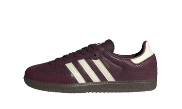 Adidas Samba OG Snakeskin Maroon Cream White - IH3979 - View 1 | Next Step