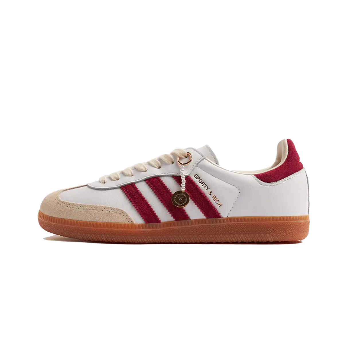 Adidas Samba OG Sporty & Rich White Core Burgundy