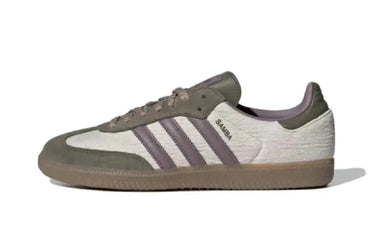 Adidas Samba OG Vintage Khaki Purple - JP5675 - View 1 | Next Step