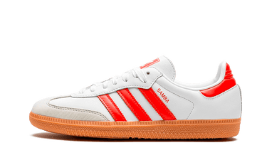 Adidas Samba OG White-Solar Red-Off White