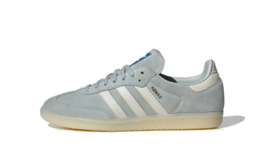 Adidas Samba OG Wonder Silver Chalk White - IG6177 - View 1 | Next Step