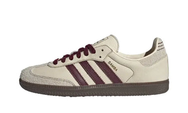 Adidas Samba OG Wonder White Maroon | Next Step