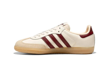 Adidas Samba OG Wonder White Shadow Red Gum - JQ8554 - View 1 | Next Step