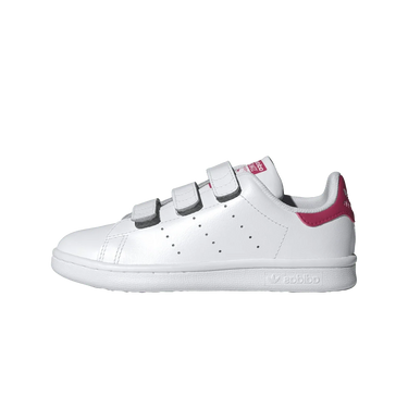 Adidas Stan Smith Comfort Closure Cloud White Bold Pink (PS) - JP9719 - View 1 | Next Step