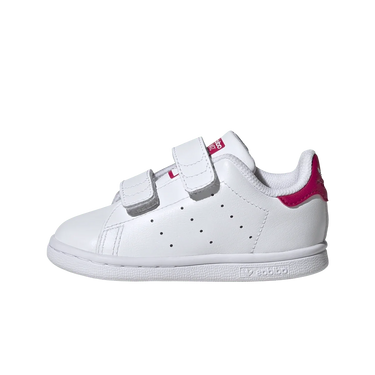 Adidas Stan Smith Comfort Closure Cloud White Bold Pink (TD) - JP9722 - View 1 | Next Step