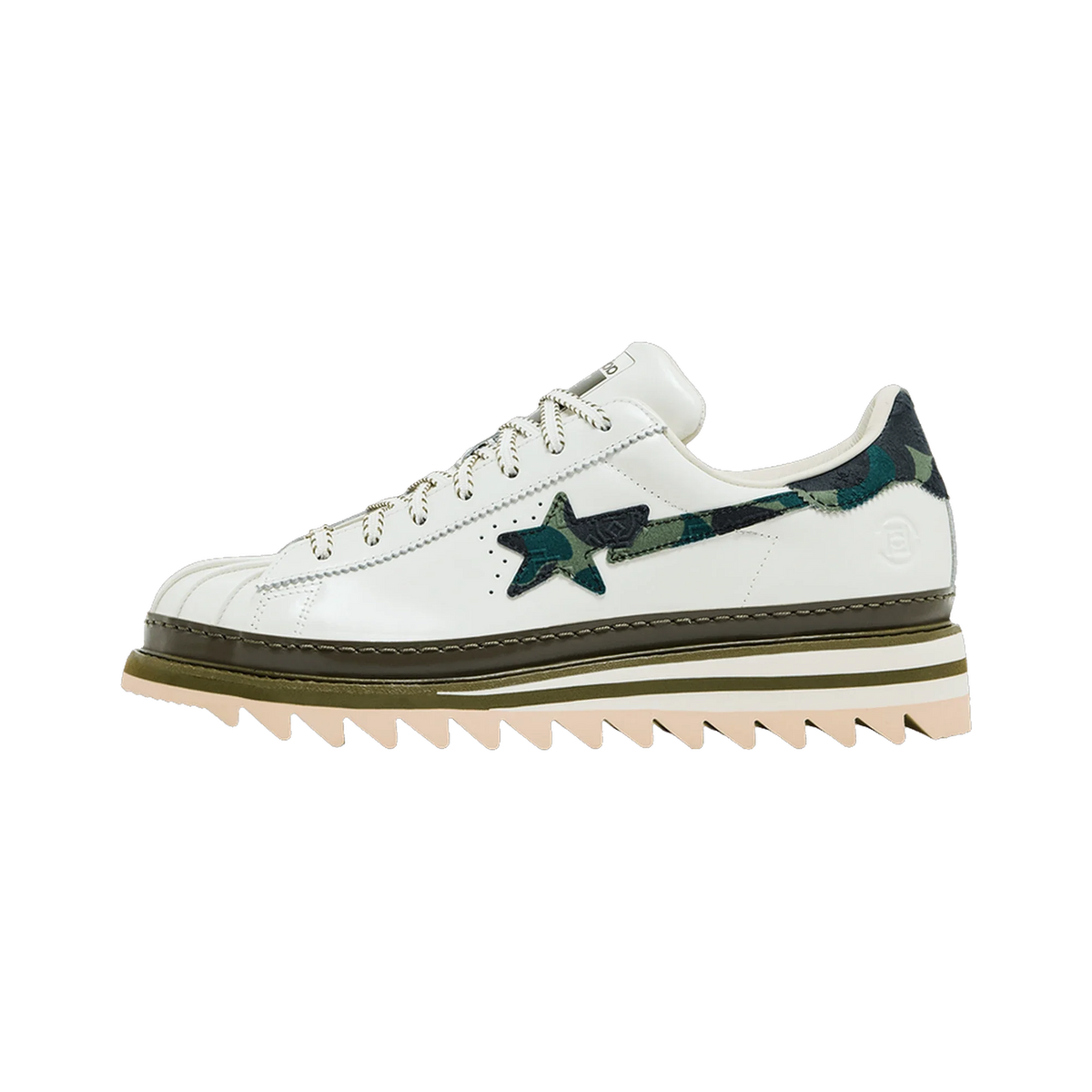 Adidas Superstar CLOT by Edison Chen x Bape Off White