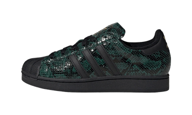 Adidas Superstar II Collegiate Green Snakeskin - JP8159 - View 1 | Next Step