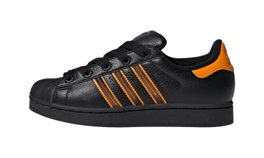 Adidas Superstar II Core Black Crew Orange Semi Impact Orange - JQ6469 - View 1 | Next Step