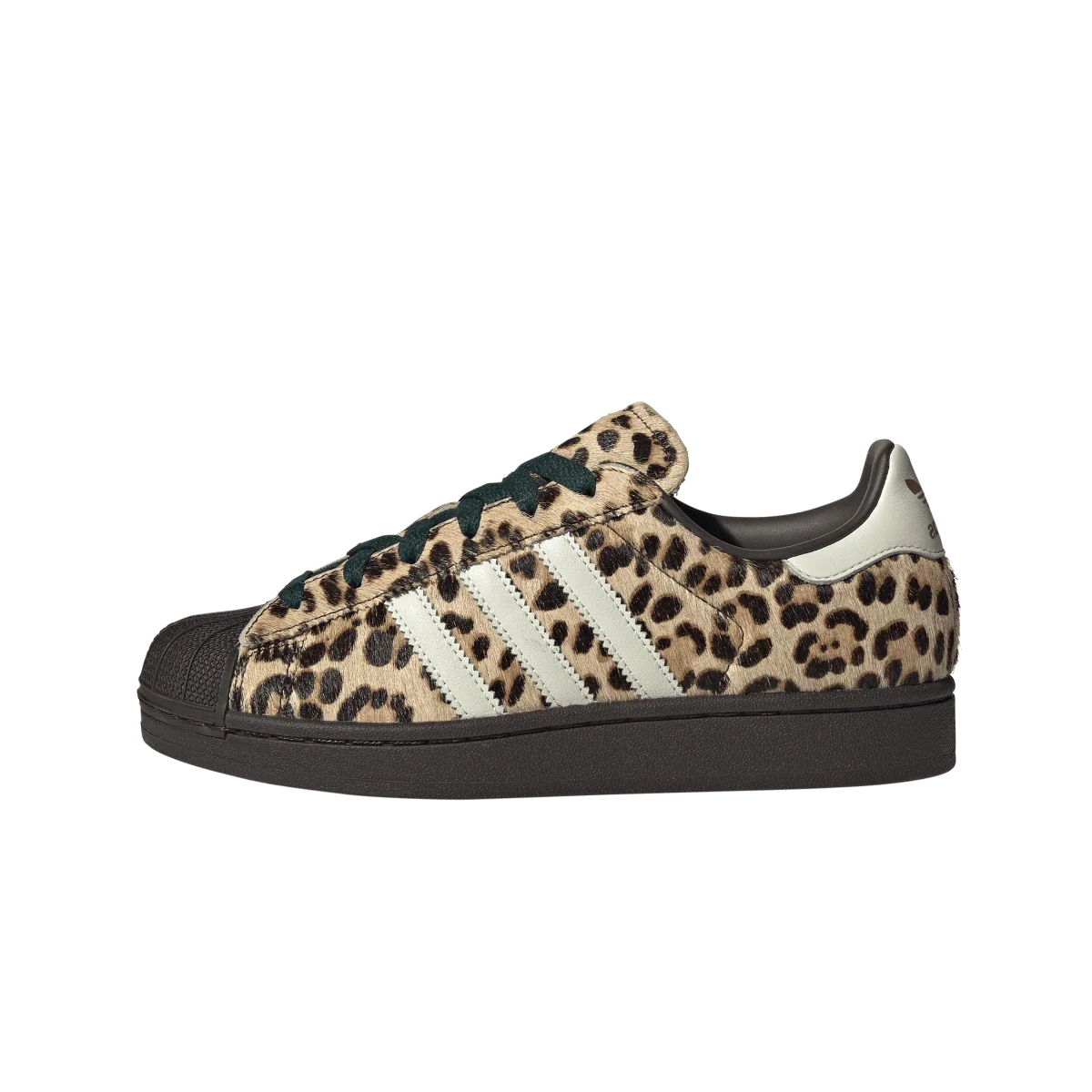 Adidas Superstar II Leopard Dark Brown Ivory (Women's)