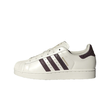 Adidas Superstar II Off White Maroon Snakeskin - KI3570 - View 1 | Next Step