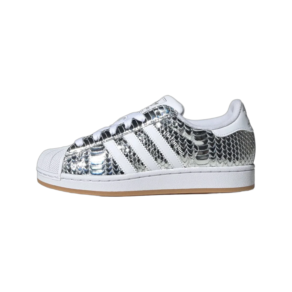 Adidas Superstar II Patent Snakeskin Silver Metallic (Women's)