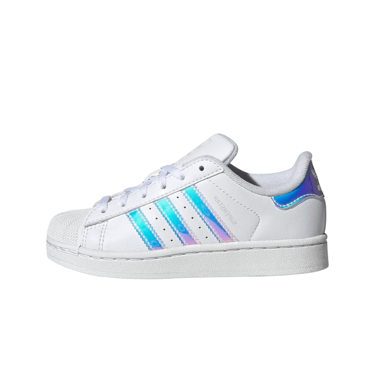 Adidas Superstar II White Iridescent Stripes (PS)