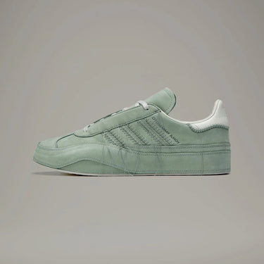Adidas Y-3 Gazelle Silver Green Off White Light Brown - IG5309 - View 1 | Next Step