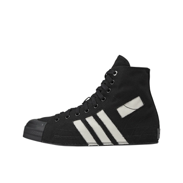 Adidas Y-3 Nizza Hi Black Off White Cut Out - KK3708 - View 1 | Next Step