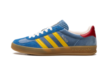 Adidas x Gucci Gazelle Blue - 7078489STU04860/HQ8851 - View 1 | Next Step