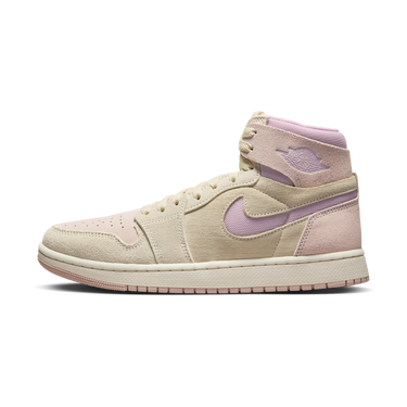Air Jordan 1 High Zoom Air CMFT 2 Muslin Plum Chalk - DV1305-100 - View 1 | Next Step