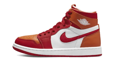 Air Jordan 1 High Zoom Air CMFT Fire Red Hot Curry - CT0979-603 - View 1 | Next Step