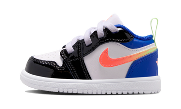 Air Jordan 1 Low ALT SE White Black Royal Bright Mango (TD) - II1251-100 - View 1 | Next Step