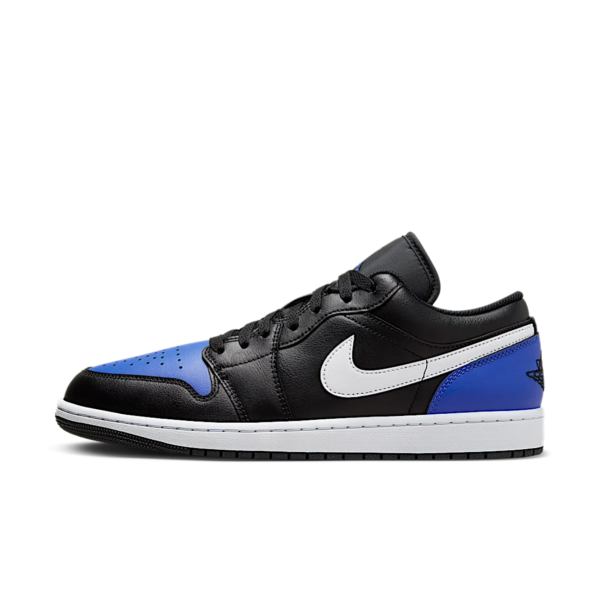 Air Jordan 1 Low Black Royal Toe