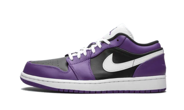 Air Jordan 1 Low Court Purple Black - 553560-501-553558-501/553560-501-553558-501 - View 1 | Next Step