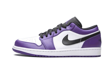 Air Jordan 1 Low Court Purple White - 553558-500-553560-500 - View 1 | Next Step