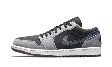 Air Jordan 1 Low Crater Black Grey - DM4657-001 - View 1 | Next Step