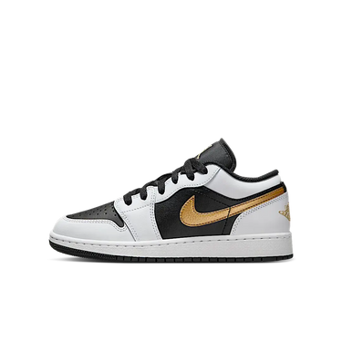 Air Jordan 1 Low Gold Swoosh - 553560-172 - View 1 | Next Step