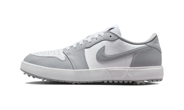 Air Jordan 1 Low Golf Spiked Wolf Grey White - IQ3417-001 - View 1 | Next Step
