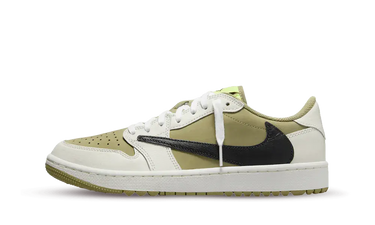 Air Jordan 1 Low Golf x Travis Scott Neutral Olive - FZ3124-200 - View 1 | Next Step