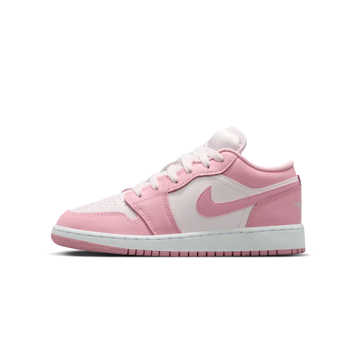Air Jordan 1 Low Medium Soft Pink White