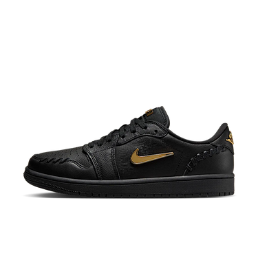 Air Jordan 1 Low Method of Make Black Metallic Gold | Next Step